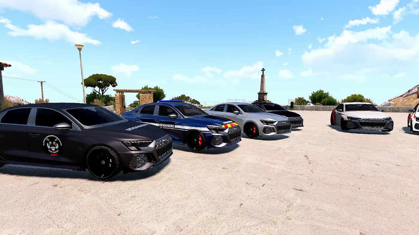 Mod Arma 3 Audi RS3 Sedan