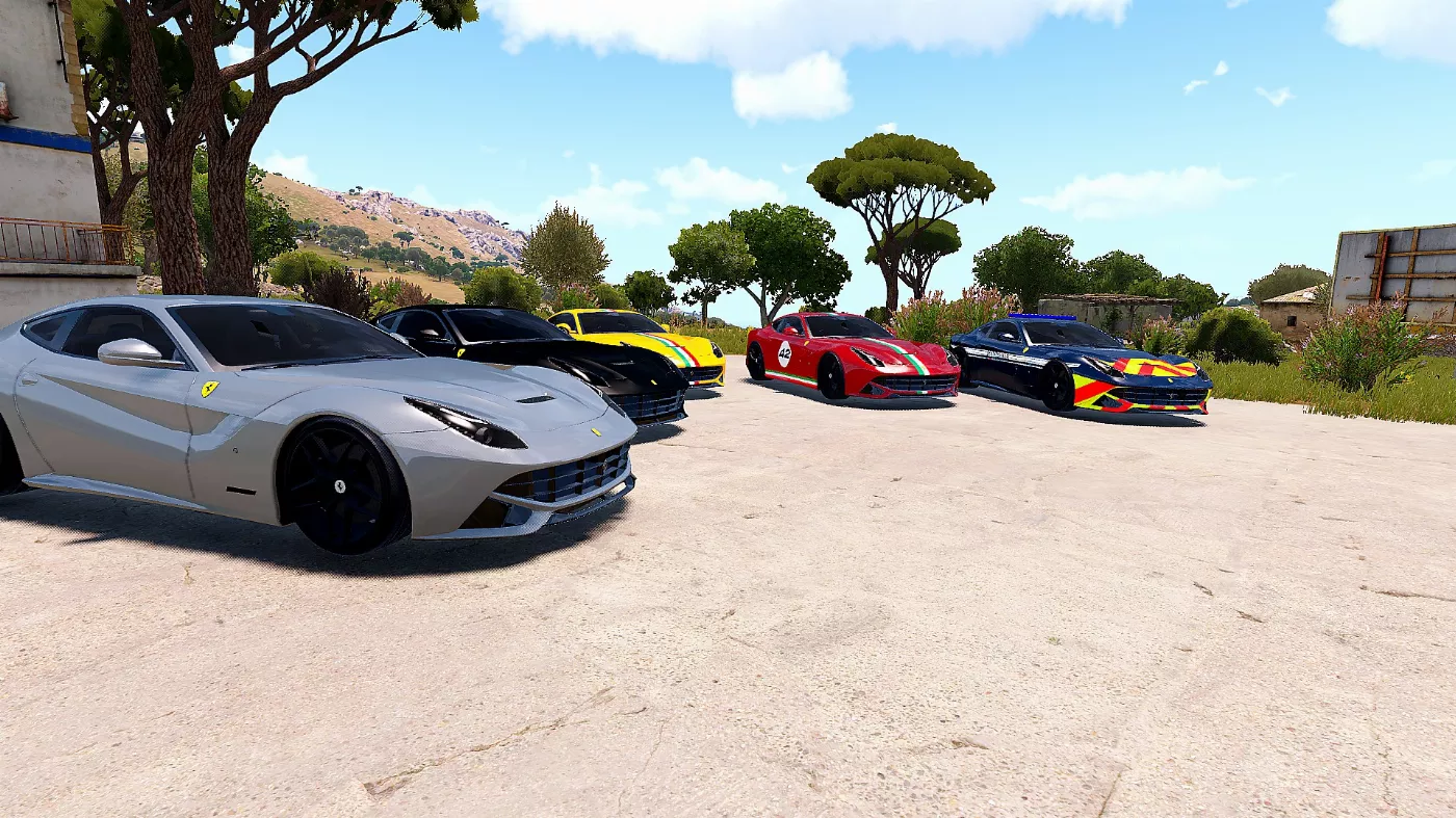 Mod Arma 3 Ferrari F12 Berlinetta
